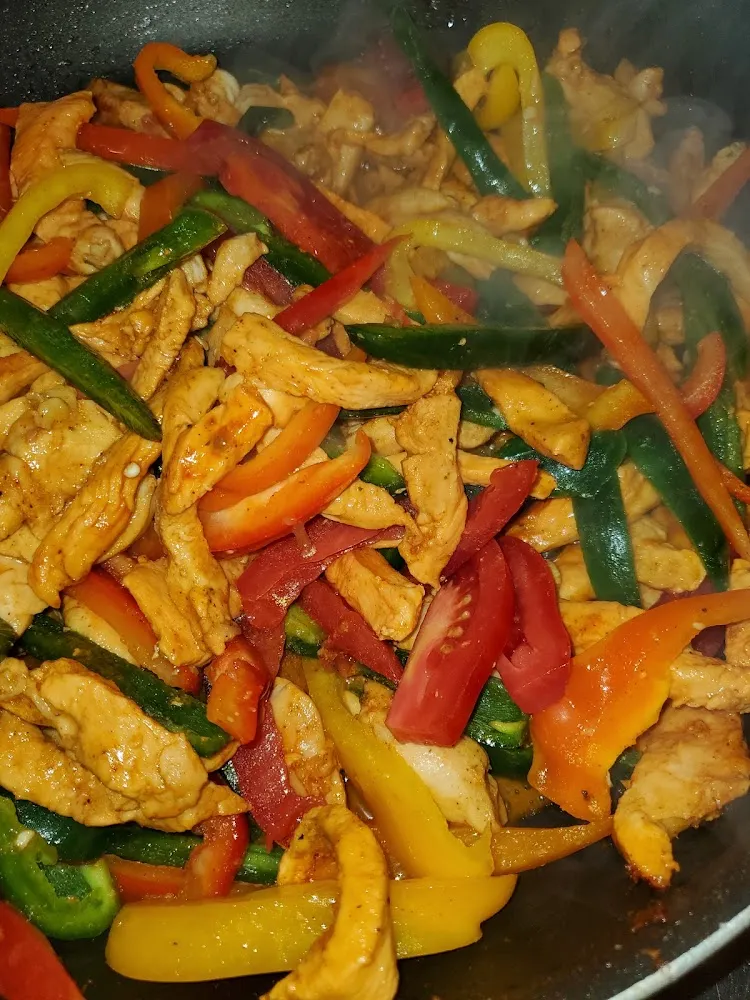 Fajitas de Pollo